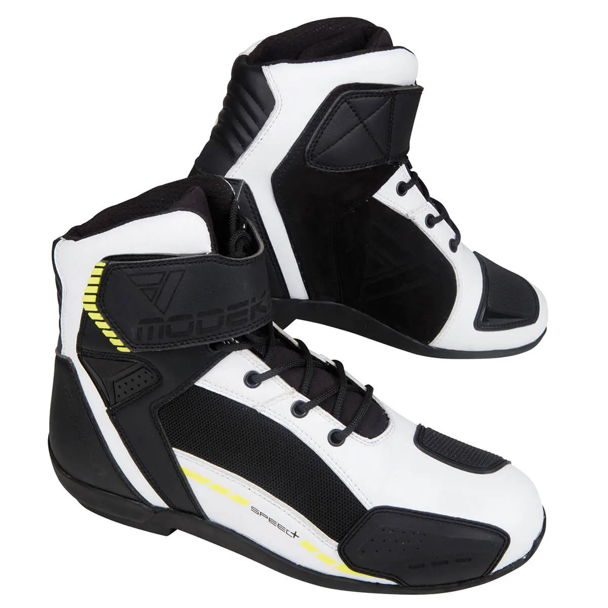 Modeka Boots Kyne White/Black · botas en Motobike Albacete