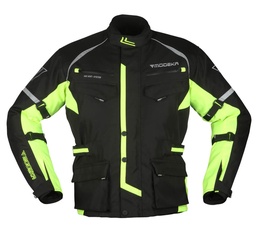 Modeka Tarex Jacket Black/Yellow · chaquetas en Motobike Albacete