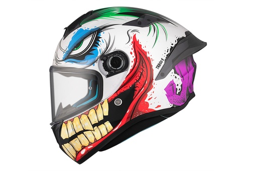 Casco Integral MT FF106B TARGO S JOKE A5 BRILLO en MOTOBIKE Albacete